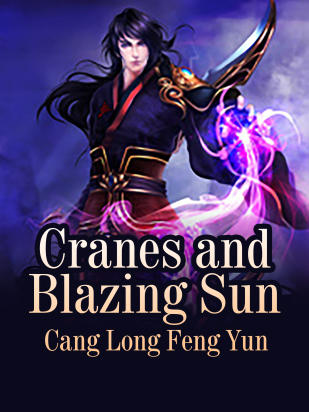 Cranes and Blazing Sun
